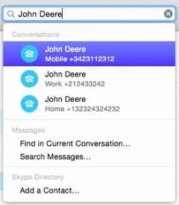 Cara Mengelola Kontak Saya di Skype untuk Mac OS X