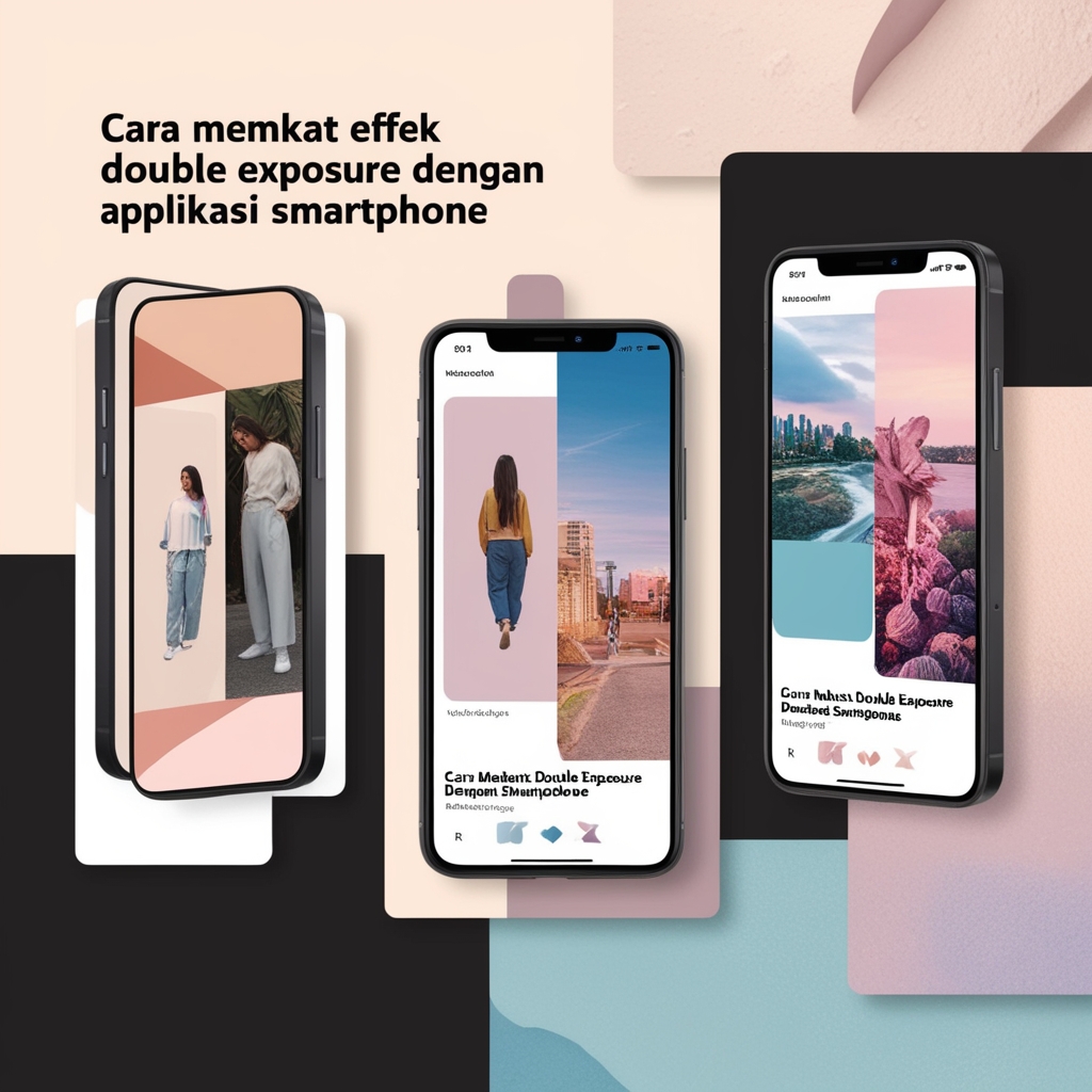 Cara Membuat Efek Double Exposure dengan Aplikasi Smartphone