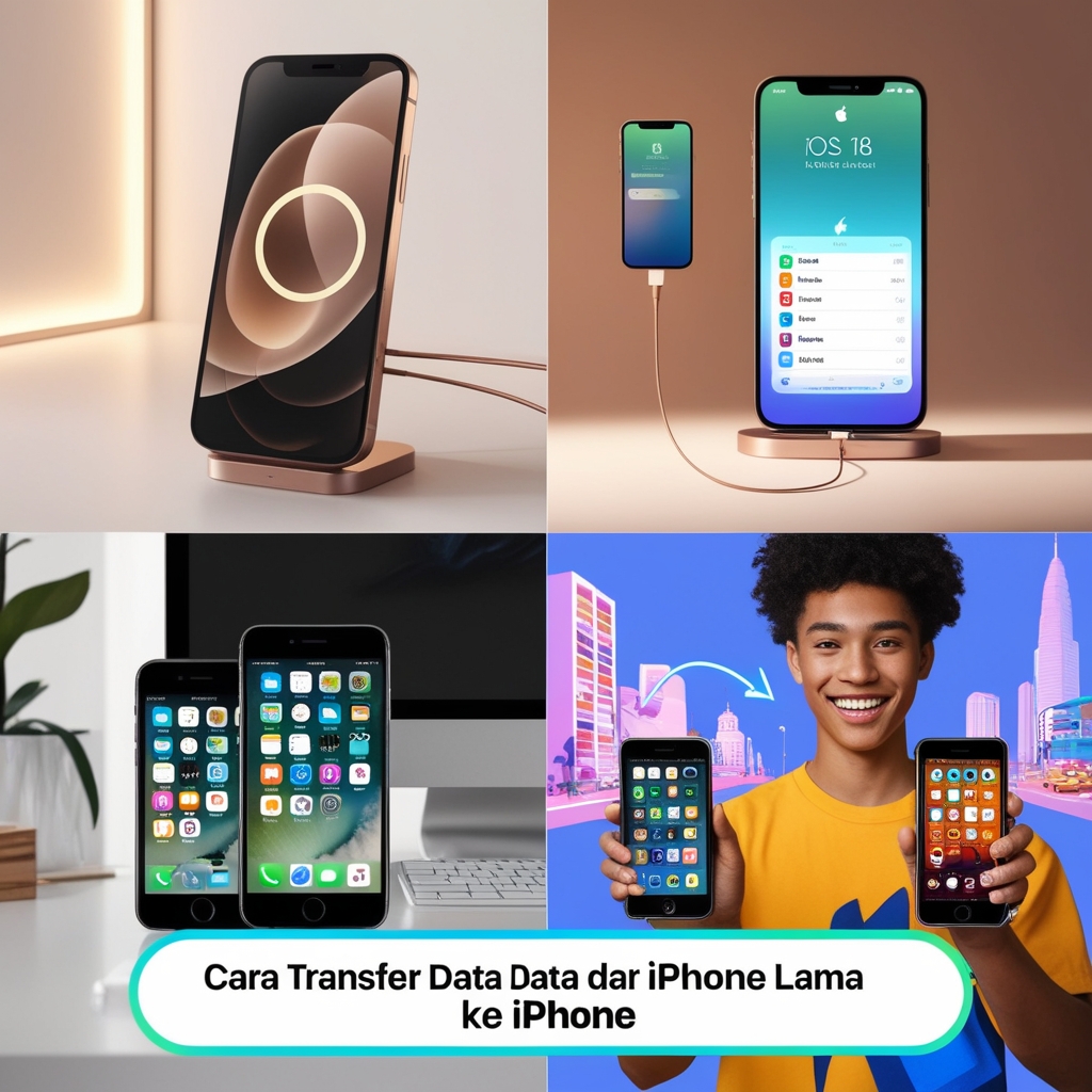 Cara Transfer Data dari iPhone Lama ke iPhone dengan iOS 18 atau Terbaru