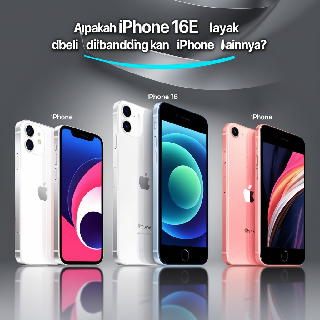 Apakah iPhone 16e Layak Dibeli Dibandingkan Model iPhone Lainnya