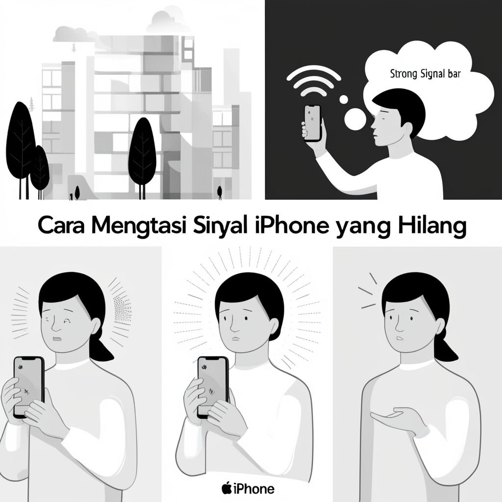 Cara Mengatasi Sinyal iPhone yang Hilang