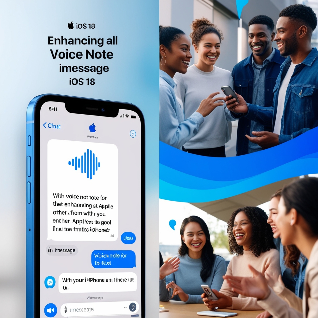 Apple Meningkatkan Fitur Voice Note di iMessage iOS 18
