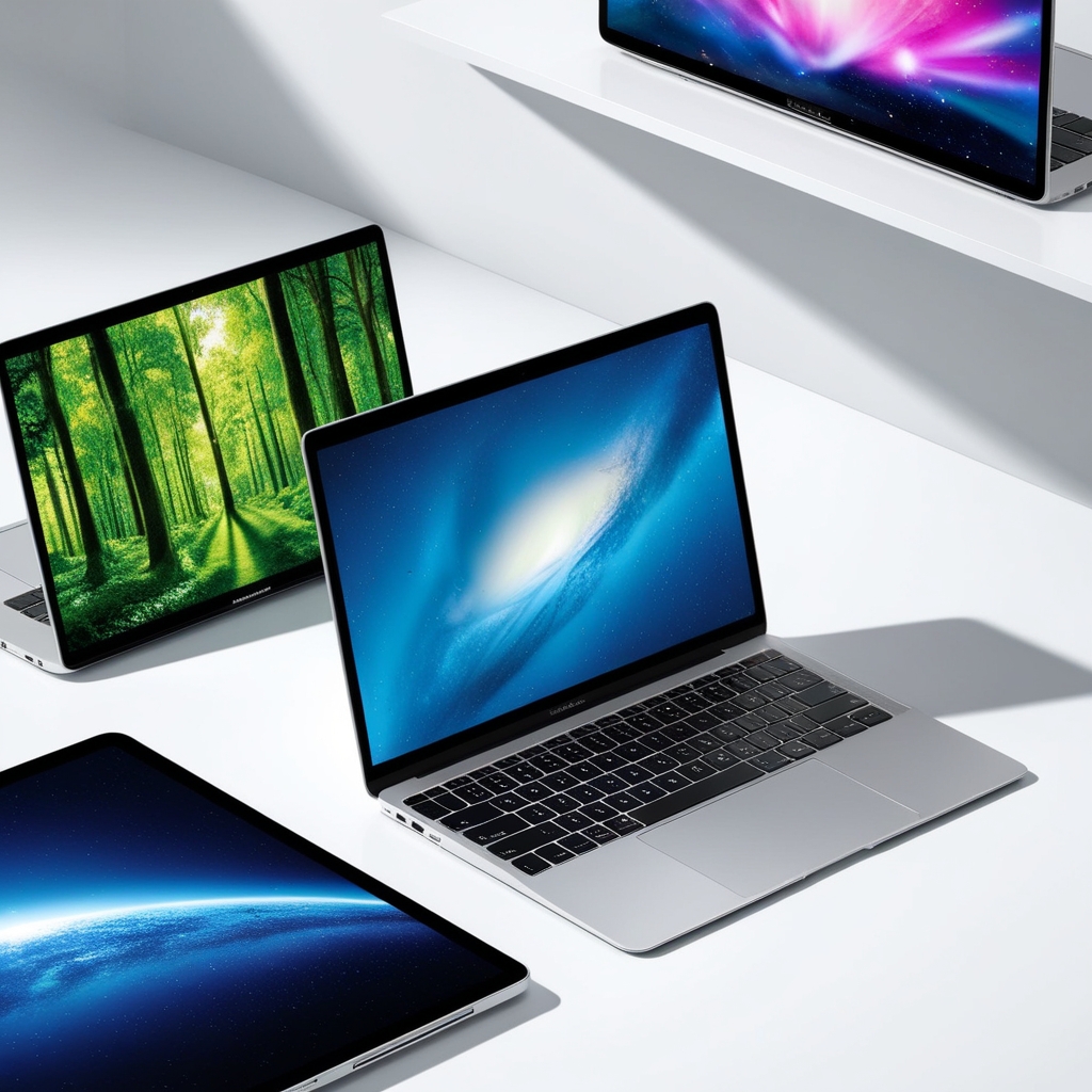 Display of macBook Air Brighter and Sharper
