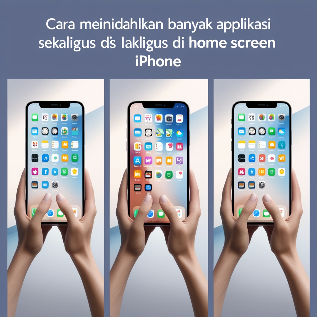 Cara Memindahkan Banyak Aplikasi Sekaligus di Home Screen iPhone Sudut Pandang Pengguna yang Ingin Lebih Rapi dan Efisien