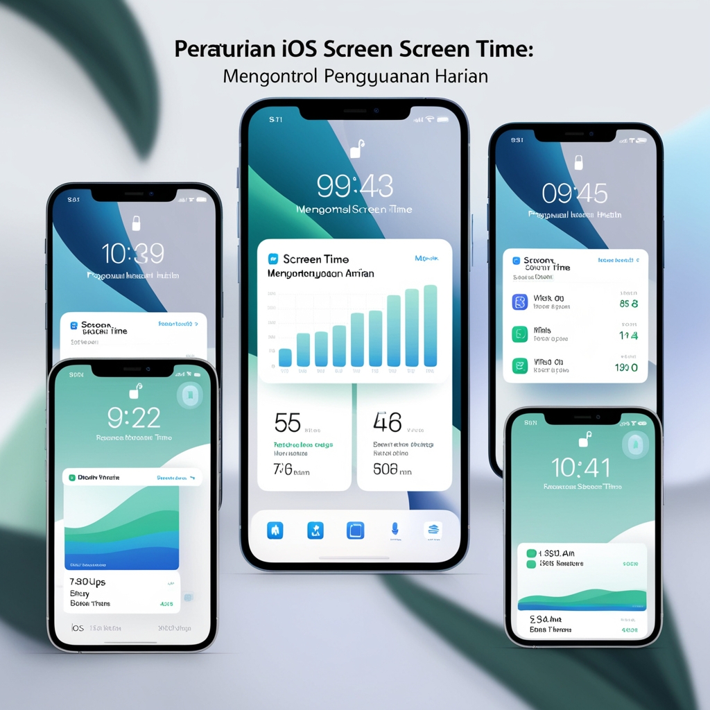 Peraturan iOS Screen Time Mengontrol Penggunaan Harian