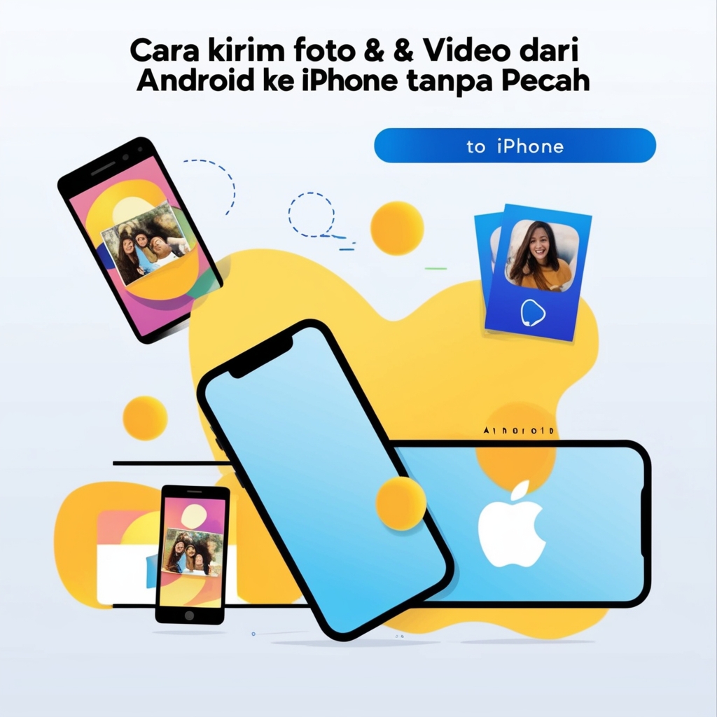 Cara Kirim Foto Video dari Android ke iPhone Tanpa Pecah Tetap Jernih Nggak Ribet