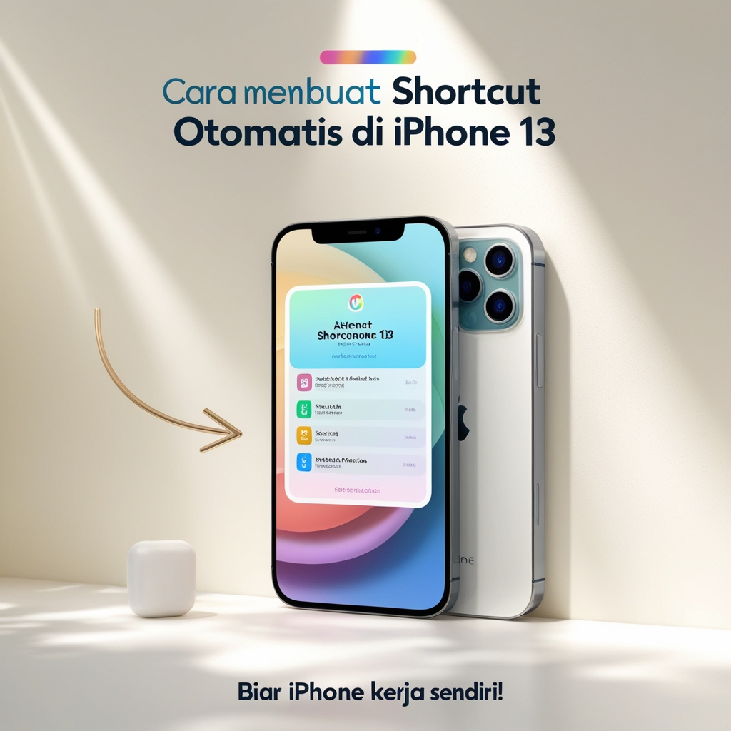 Cara Membuat Shortcut Otomatis di iPhone 13 Biar iPhone Kerja Sendiri