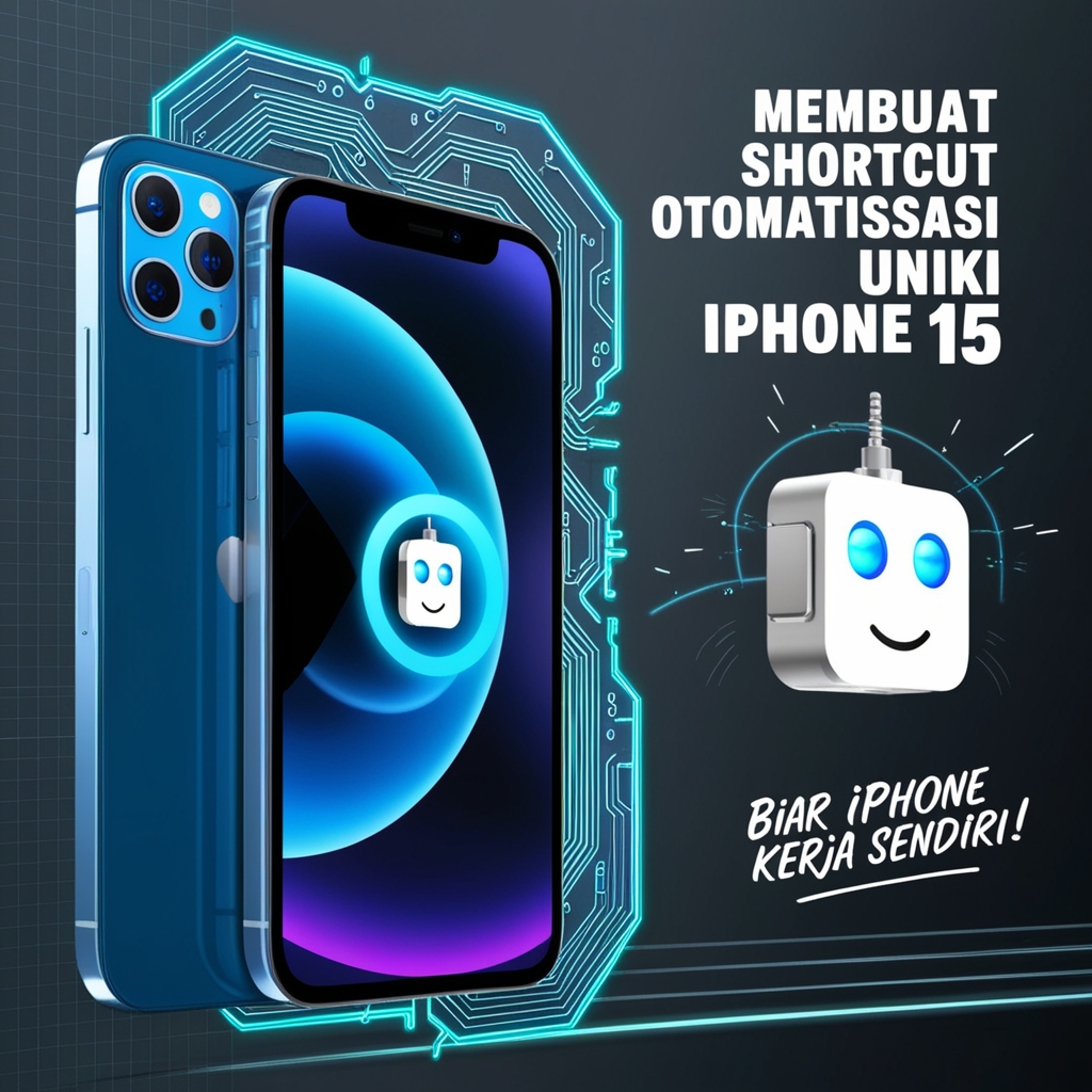 Membuat Shortcut Otomatisasi Unik di iPhone 15 Biar iPhone Kerja Sendiri