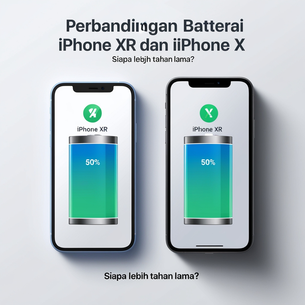 Perbandingan Baterai iPhone XR dan iPhone X Siapa Lebih Tahan Lama