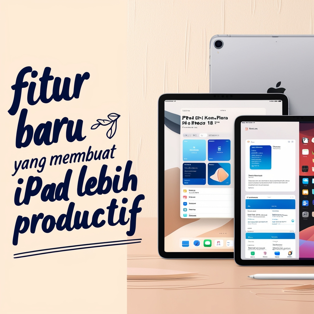 iPadOS 18 Fitur Baru yang Membuat iPad Lebih Produktif