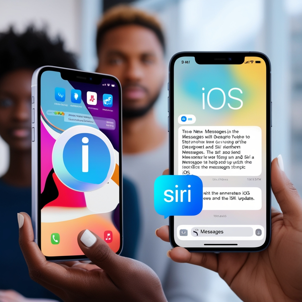 Update iOS Terbaru Perubahan Besar di Aplikasi Messages dan Siri