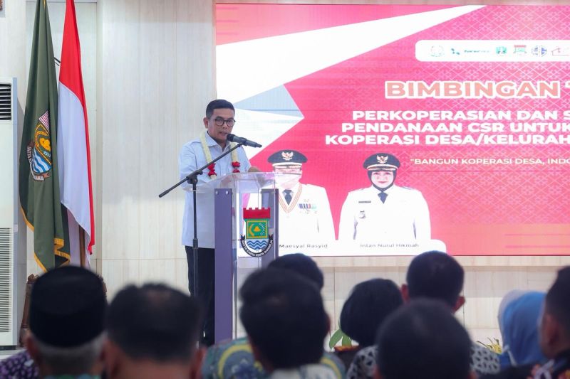 pacu ekonomi desa gubernur banten punya 1 551 koperasi merah putih index