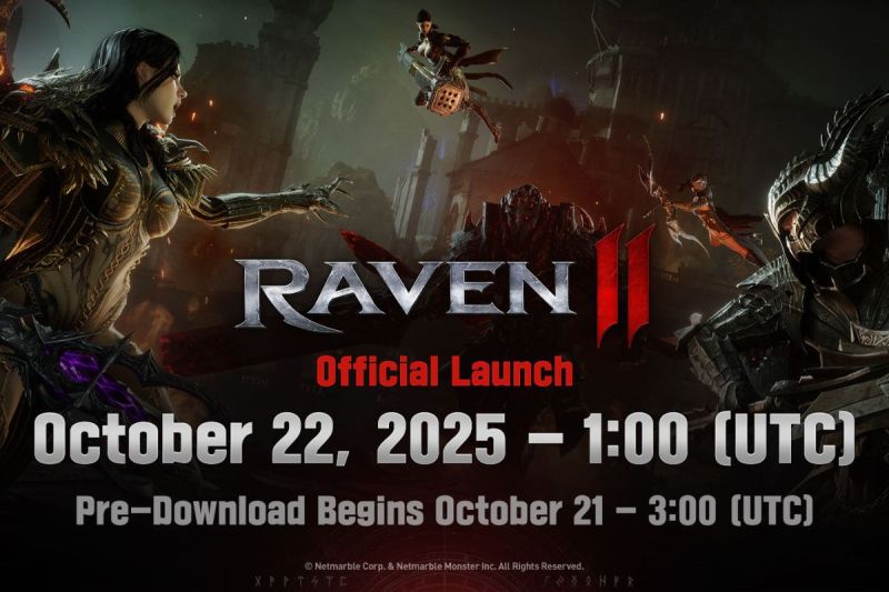 raven2 mmorpg bergenre brutal dark fantasy dari netmarble segera dilansir secara global index