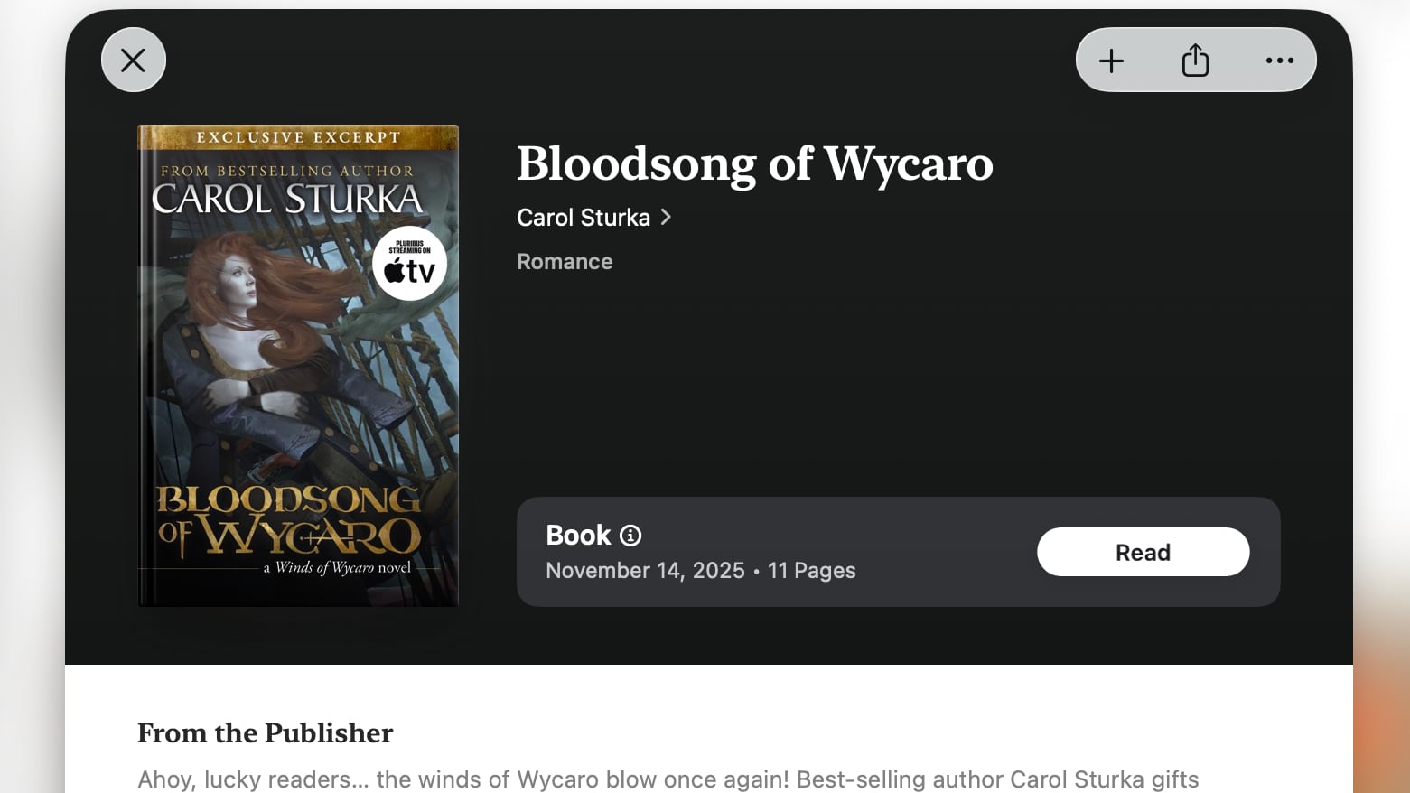 serial tv apple pluribus dapatkan buku pendamping jenaka bloodsong of wycaro index