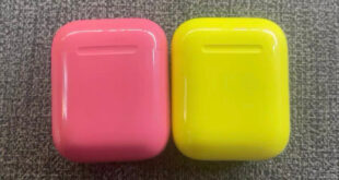 apple uji airpods warna warna cerah index