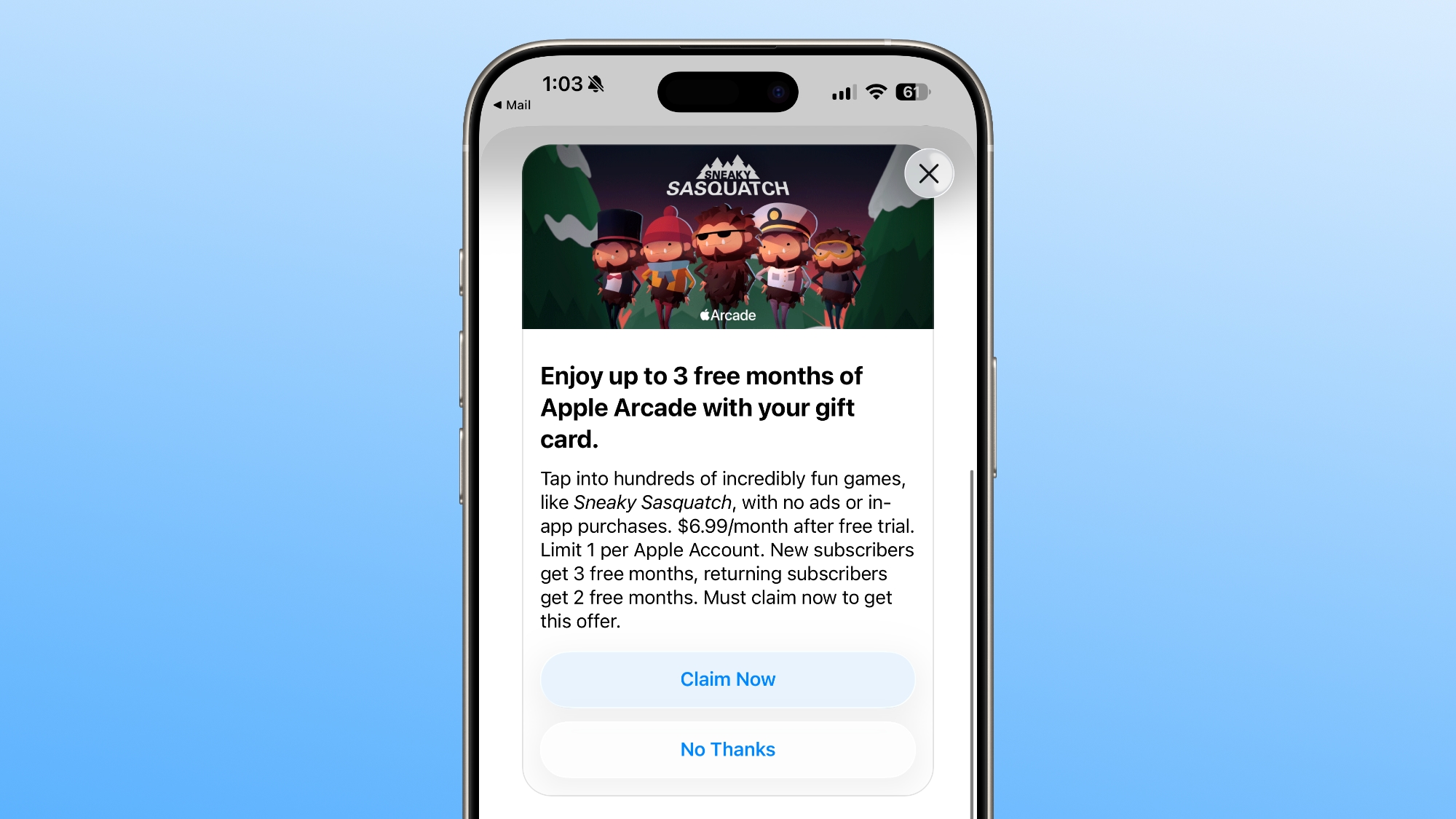 dapatkan 3 bulan gratis apple arcade dengan pembelian kartu hadiah apple index