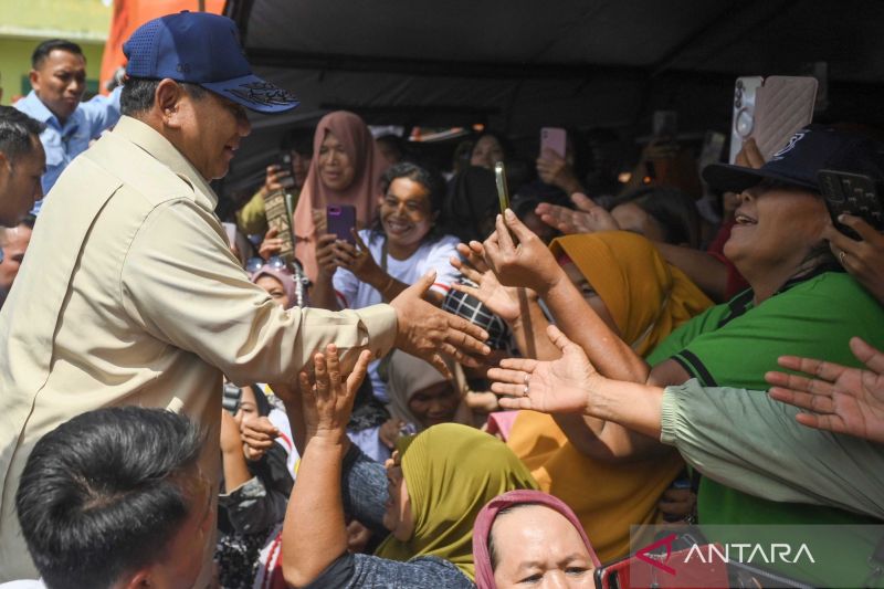 dua hari tinjau lokasi bencana prabowo keadaan terkendali index