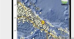 gempa magnitudo 51 guncang merauke papua selatan index