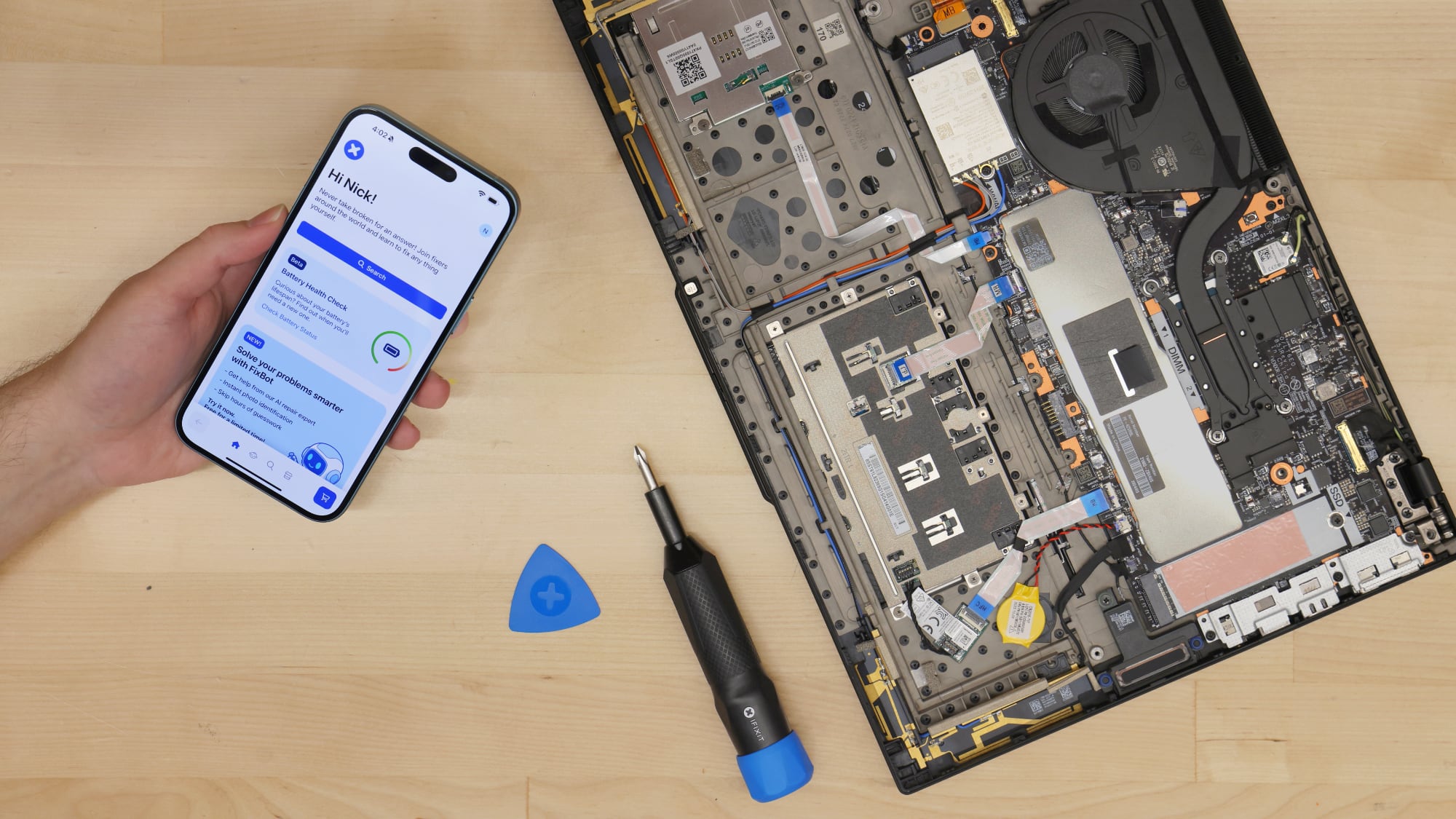 ifixit launches free ios repair app with ai powered fixbot index