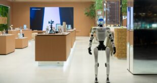 lupakan gerai hp kaku dan membosankan oppo flagship store ajak pengunjung ngopi bareng robot penari index