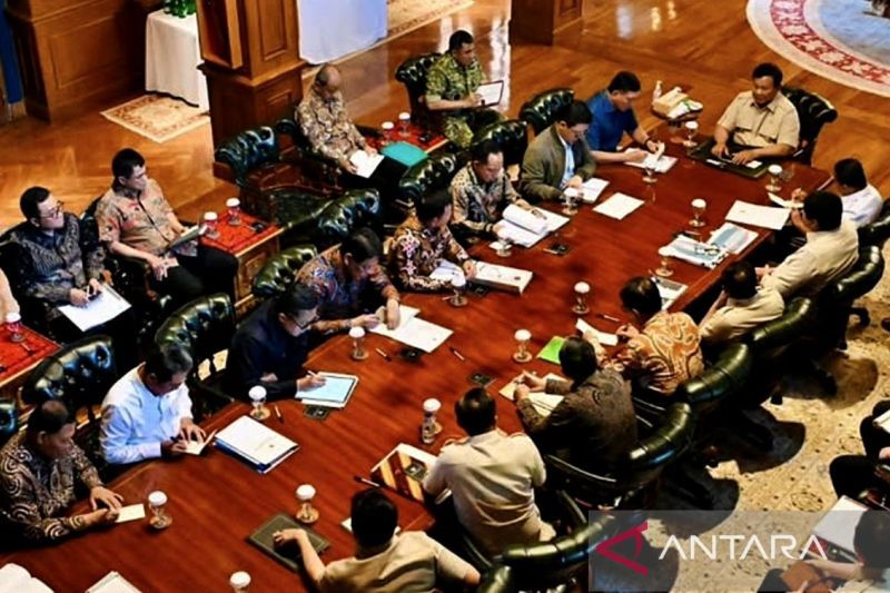 prabowo soroti stabilitas pangan hadapi permintaan akhir tahun index