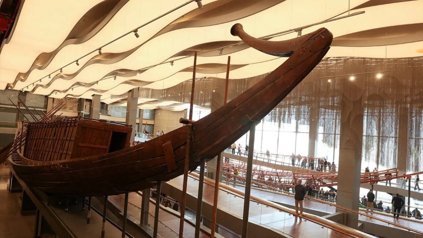 rusak parah mesir merakit kembali perahu raja firaun index