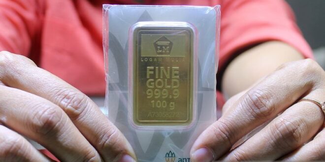 selasa ini harga emas antam meroket rp59 000 menjadi rp2561 juta gram index