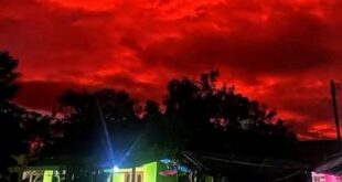 viral langit pandeglang berubah merah darah ternyata ini penyebabnya index 1