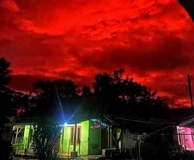 viral langit pandeglang berubah merah darah ternyata ini penyebabnya index 1