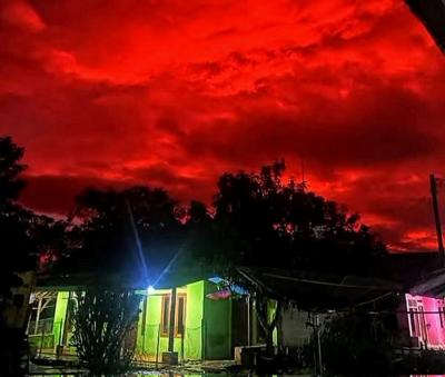 viral langit pandeglang berubah merah darah ternyata ini penyebabnya index 1
