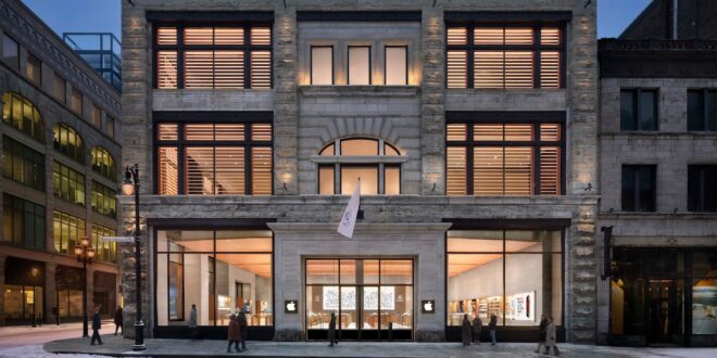 all new apple store now open in downtown montreal index 1