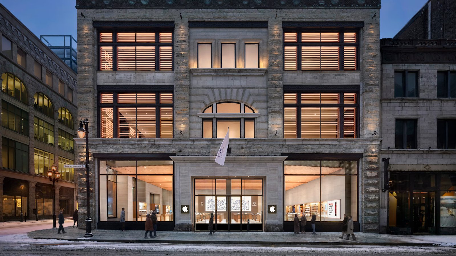 all new apple store now open in downtown montreal index 1