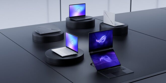 asus rog guncang ces 2026 dengan laptop layar ganda oled rtx 5090 dan hideo kojima index