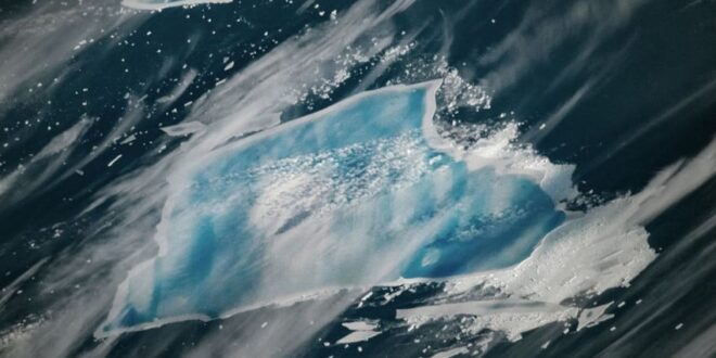 bakal hancur total gunung es di antartika berubah warna jadi biru index