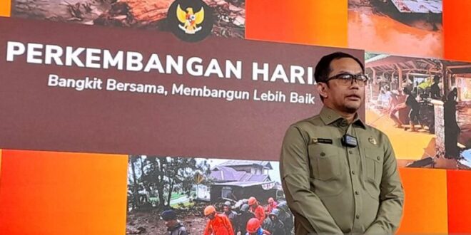bnpb korban meninggal bencana sumatera 1 177 orang per 4 januari index