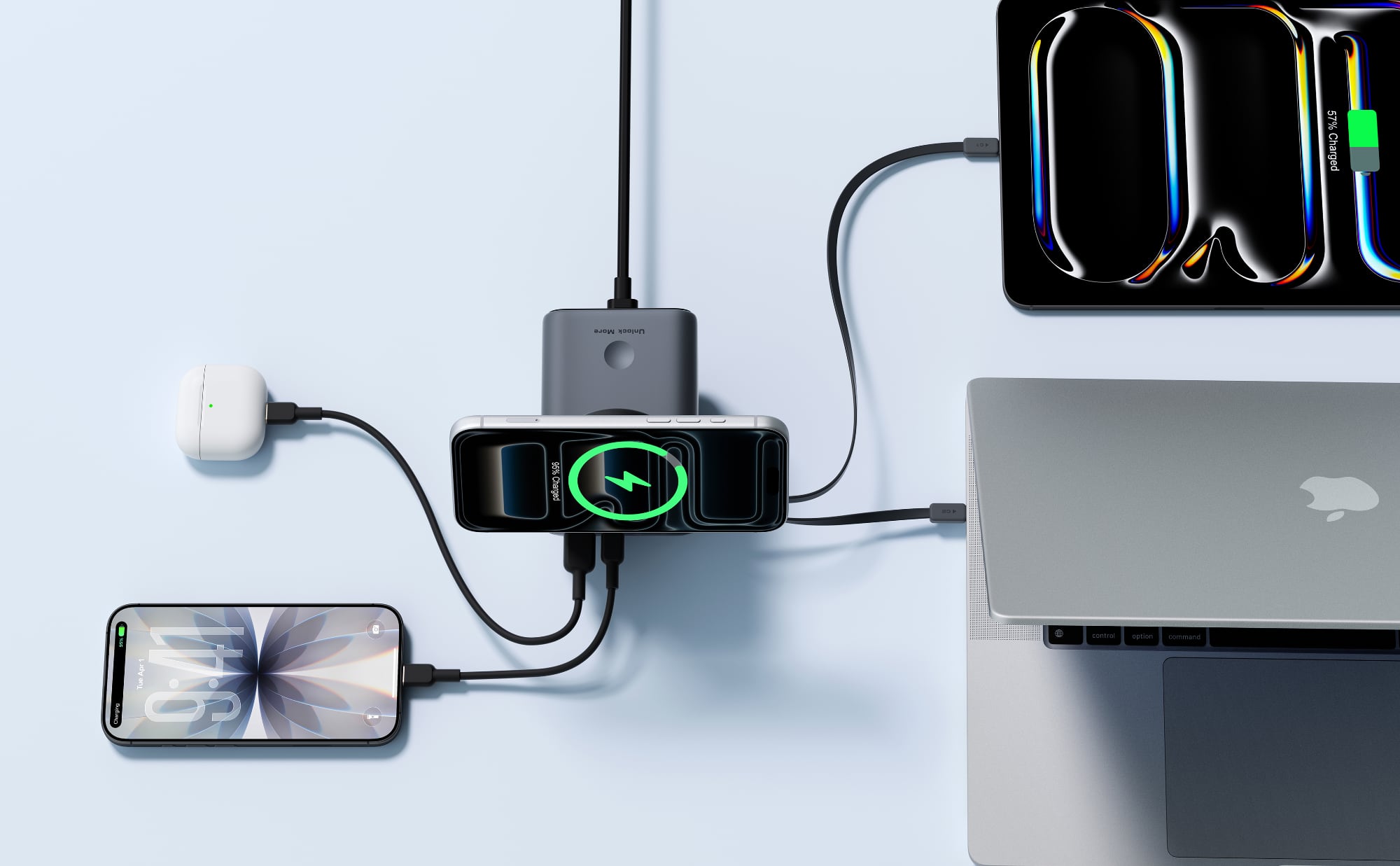 ces 2026 aukey launches magfusion deskhive 5x pro index