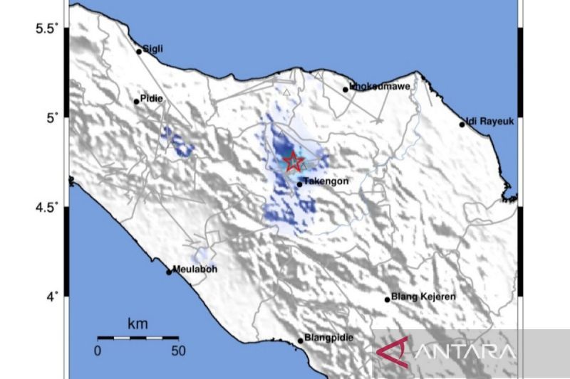 gempa dangkal guncang bener meriah aceh pada minggu pagi index