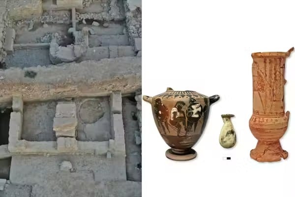 kuil yunani ribuan tahun ditemukan dengan harta karun tak ternilai index