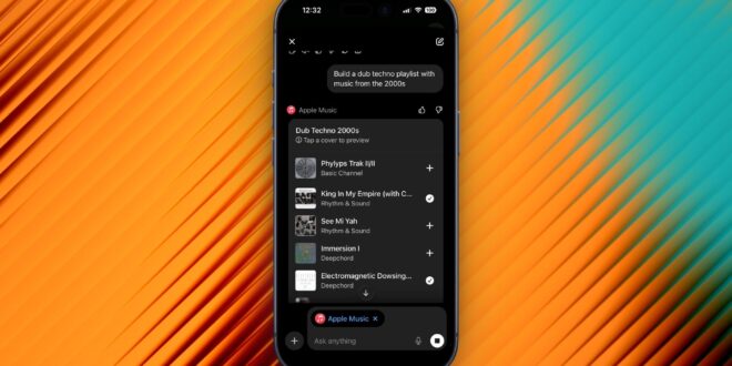 membuat playlist apple music dengan chatgpt index