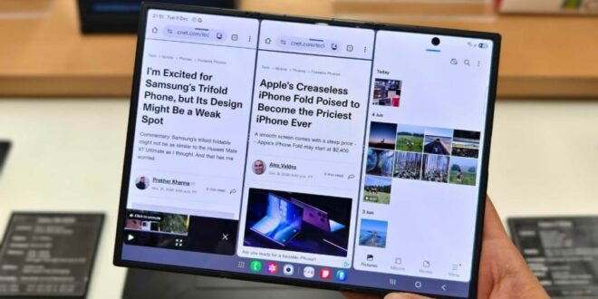 samsung galaxy z trifold kiamat tablet lahirnya era ponsel lipat tiga yang muat di saku celana index