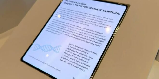 samsung pamer layar ajaib tanpa lipatan di ces 2026 siap dipakai iphone fold index