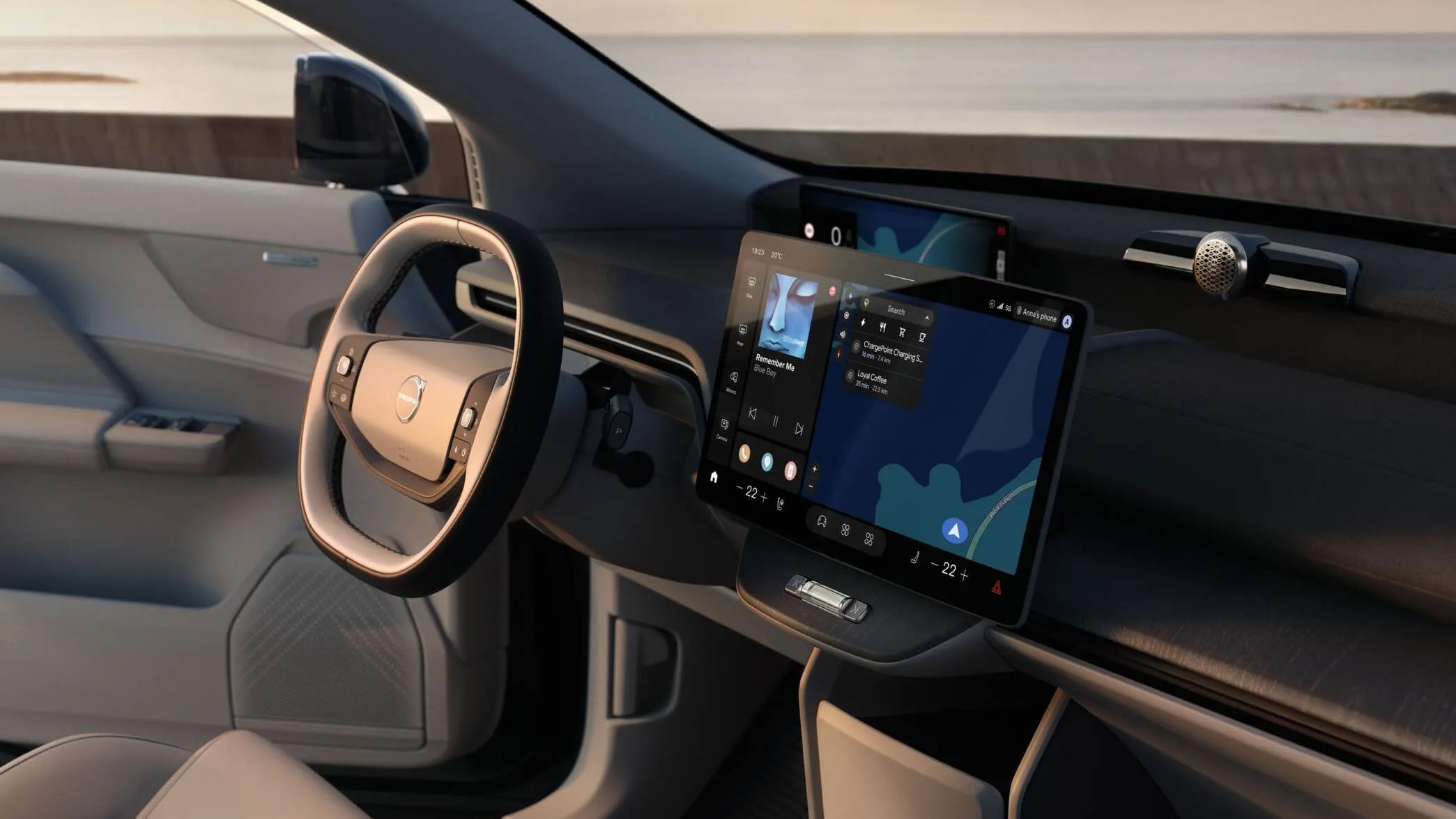 volvos new ex60 suv features pre installed apple music app with spatial audio index