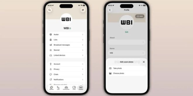 whatsapp kembangkan fitur foto sampul mirip facebook untuk ios index