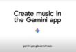 google gemini sekarang bisa membuat trek musik dan lagu semua bisa mencoba index