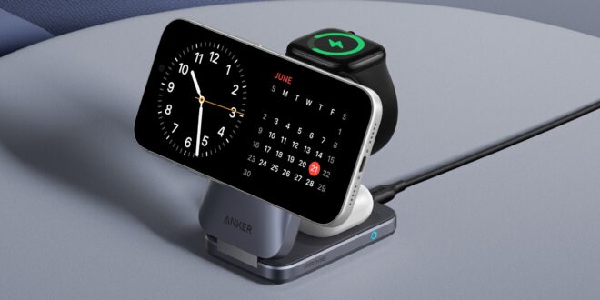 pengisi daya 3 in 1 magsafe baru dari anker dengan pengisian cepat 25w qi2 2 kini tersedia seharga 120 index