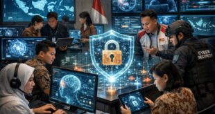 rekor 100 seluruh perusahaan indonesia kompak pakai ai demi keamanan siber index