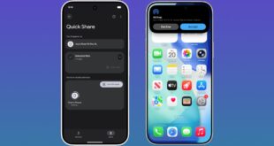 thought the user wants a natural and concise indonesian translation of the given english title i need to capture the meaning of android to iphone airdrop transfers now supported on pixel 9 let