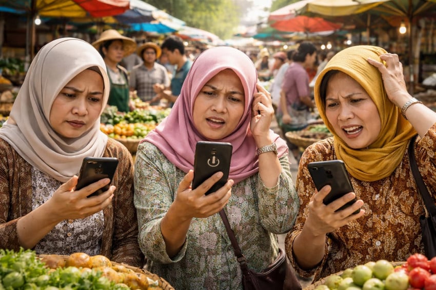 update internet indonesia 2026 pengguna tembus 230 juta tapi kecepatan kayak siput index
