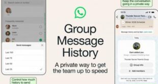 whatsapp luncurkan fitur riwayat pesan grup ini fungsinya index