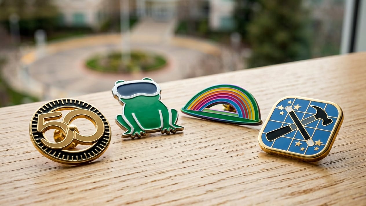 apple fan creates unofficial wwdc 2026 and 50th anniversary enamel pins index